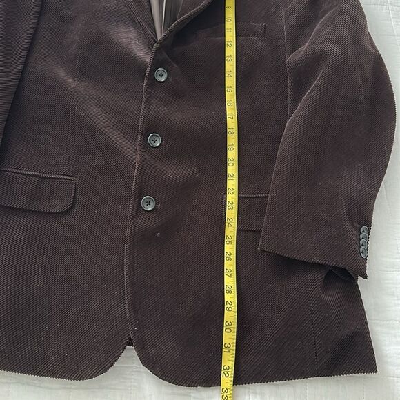 Vintage Banana Republic Corduroy Blazer 44S Brown Made in Turkey Ivy Preppy Y2K - Picture 14 of 14